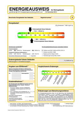 Energieausweis - 