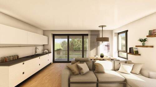 Visualisierung Wohnung Nr. 5 und 12 - Etagenwohnung mit 56,10 m&sup2; in Titisee-Neustadt zum Kaufen