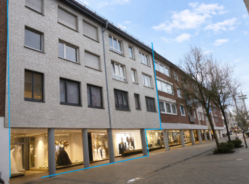 Frontansicht - Gewerbeobjekt (Büro, Produktion, Verkauf) zur Miete in Wesel