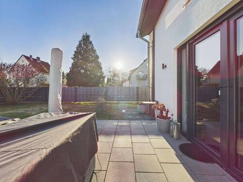 sonnige Terrasse - 