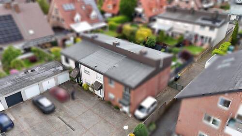 Luftbild - Reihenmittelhaus mit 108,00 m&sup2; in Dorsten zum Kaufen