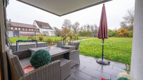 Terrasse - Etagenwohnung mit 59,80 m² in Crailsheim zum Kaufen