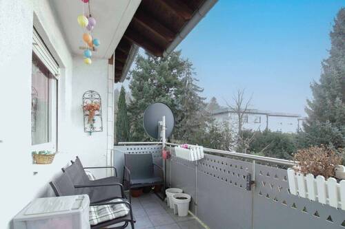 Balkon - 4 Zimmer Einfamilienhaus in Mosbach