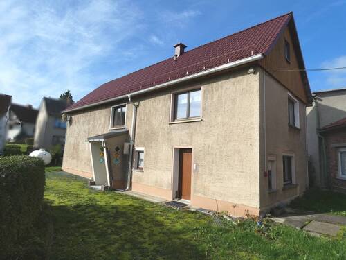 Ansicht Süd mit Hauseingang - 