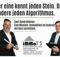 freistehendes Einfamilienhaus mit Garten, Dachterrasse, Garage und großem Aussenstellplatz - Mühlacker Enzberg