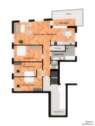 Grundriss Variante 4-Zimmer - 