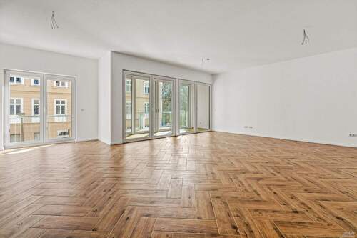 Wohnzimmer - 2 Zimmer Etagenwohnung zum Kaufen in Berlin