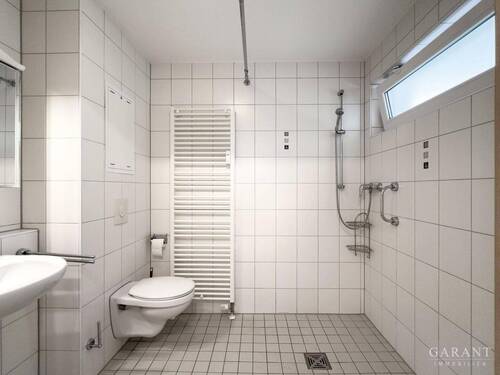 Bad - 1 Zimmer Etagenwohnung in Hockenheim
