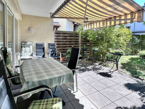Gartenbereich - Etagenwohnung mit 35,00 m² in Hockenheim zum Kaufen