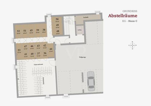 Abstellräume Haus C - 