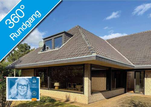 Winkelbungalow mit breitem Dachüberstand - 