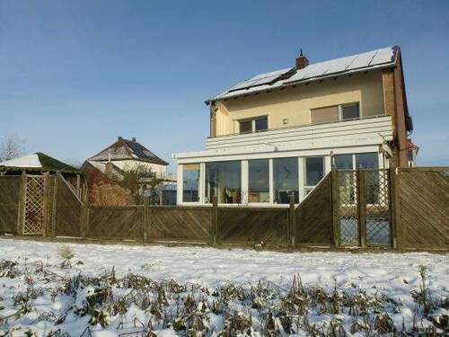 H-S-169-Hausansicht West.jpg - 7 Zimmer Mehrfamilienhaus, Wohnhaus zum Kaufen in Spenge