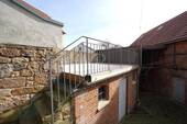 Dachterrasse, kleiner Stall - 