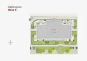 Gartenplan Haus B - 