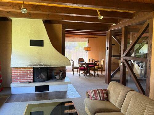 Kamin im Wohnzimmer - 