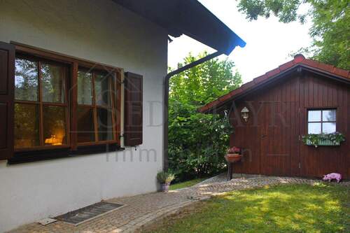 Ansicht Gartenhaus - 