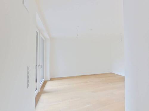 Eingangsflur mit Blick ins Wohnzimmer - Etagenwohnung mit 48,90 m² in Hamburg zur Miete