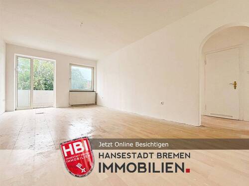Innenansicht - City Zentrale 3-Zimmer-Wohnung mit Sonnenbalkon und Garage