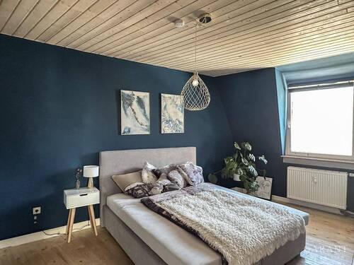 Schlafzimmer 2 - Mehrfamilienhaus, Wohnhaus mit 367,00 m² in Mannheim zum Kaufen