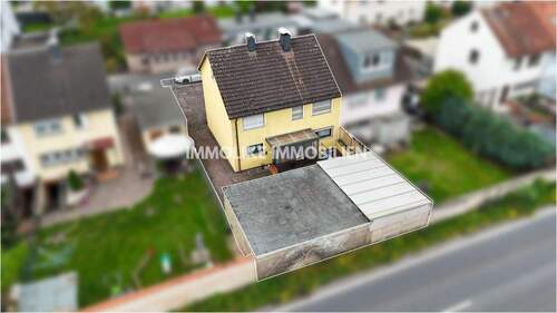 Gartenansicht - 5 Zimmer Einfamilienhaus zum Kaufen in Hanau