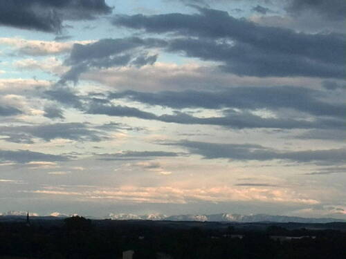 Ausblick von der Terrasse - 
