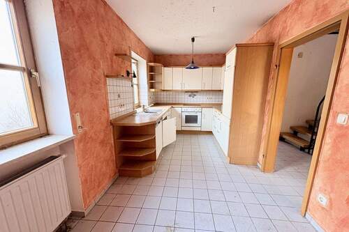 Küche mit Essplatz - Doppelhaushälfte mit 113,00 m&sup2; in Dietenhofen zum Kaufen