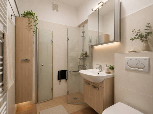Badezimmer visualisiert - 