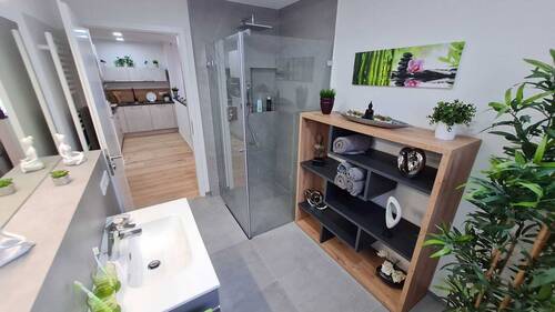Dusche - Etagenwohnung mit 61,20 m² in Nürnberg zum Kaufen