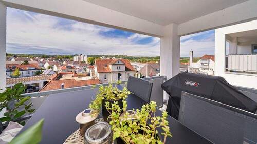 Aussicht Balkon - 