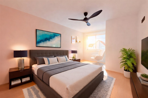 Elternschlafzimmer (virtual staging) - 