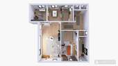 Grundriss Einrichtungsbeispiel - 