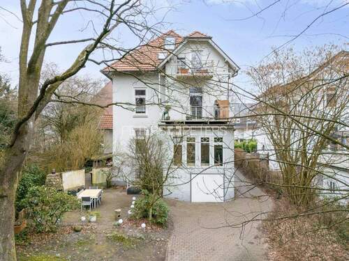 Rückansicht - 1 Zimmer Mehrfamilienhaus, Wohnhaus in Hamburg