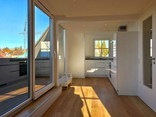 DG: Küche, Loggia, Ausblick - 