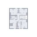 Grundriss Dachgeschoss - 5 Zimmer Einfamilienhaus in Kaiserslautern