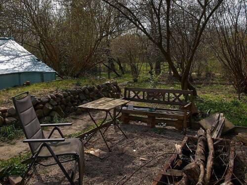 Terasse im Garten - 