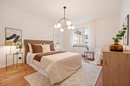 Schlafzimmer - 4 Zimmer Etagenwohnung in Walluf