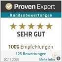 Pfund Immobilien ProvenExpert Bewertungssiegel 202 - 