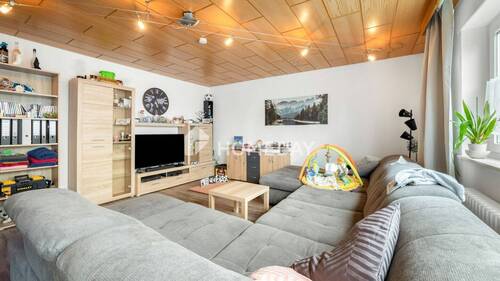 Wohnzimmer 2 - 3 Zimmer Etagenwohnung in Furtwangen im Schwarzwald