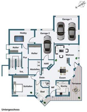 Untergeschoss - 