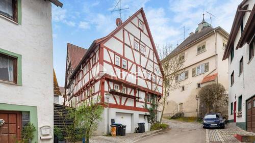 Außenansicht 3 - 7 Zimmer Mehrfamilienhaus, Wohnhaus in Scheer