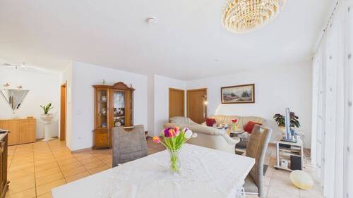 Wohnzimmer - Etagenwohnung mit 76,00 m&sup2; in Gottmadingen zum Kaufen