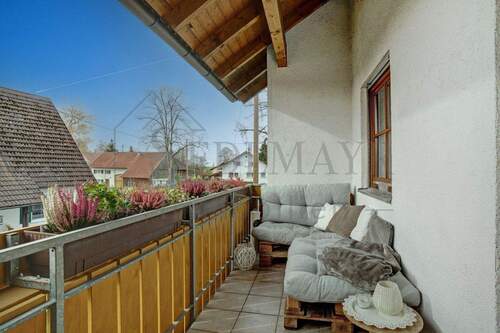 Ansicht Balkon 1 - VERKAUF: Helle und großzügige 4-Zimmer-Wohnung in ruhiger Lage!