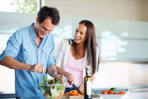 zusammen Kochen - Einfamilienhaus mit 99,00 m&sup2; in Doberschütz - Mörtitz zum Kaufen