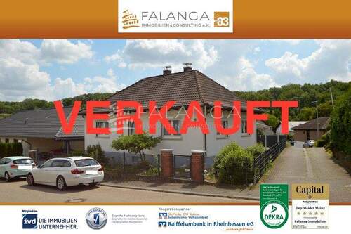 Titel VERKAUFT - FALANGA IMMOBILIEN - Kleines charmantes Haus zum bezahlbaren Preis im Grünen von Nieder-Hilbersheim