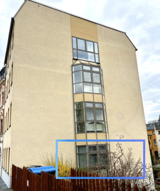 Seitenansicht Bereich Wartezimmer - Büro in Oelsnitz