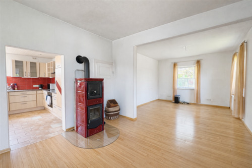 EG Wohnzimmer mit Kamin - 