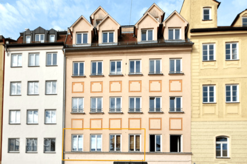 Außenaufnahme - 3 Zimmer Etagenwohnung zum Kaufen in Augsburg