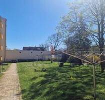 3ZKB in Leipzig Stötteritz mit Blick auf das Völkerschlachtdenkmal