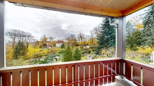 Blick vom Balkon - 