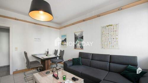 Wohnzimmer 2 - Etagenwohnung mit 55,60 m&sup2; in Stuttgart zum Kaufen